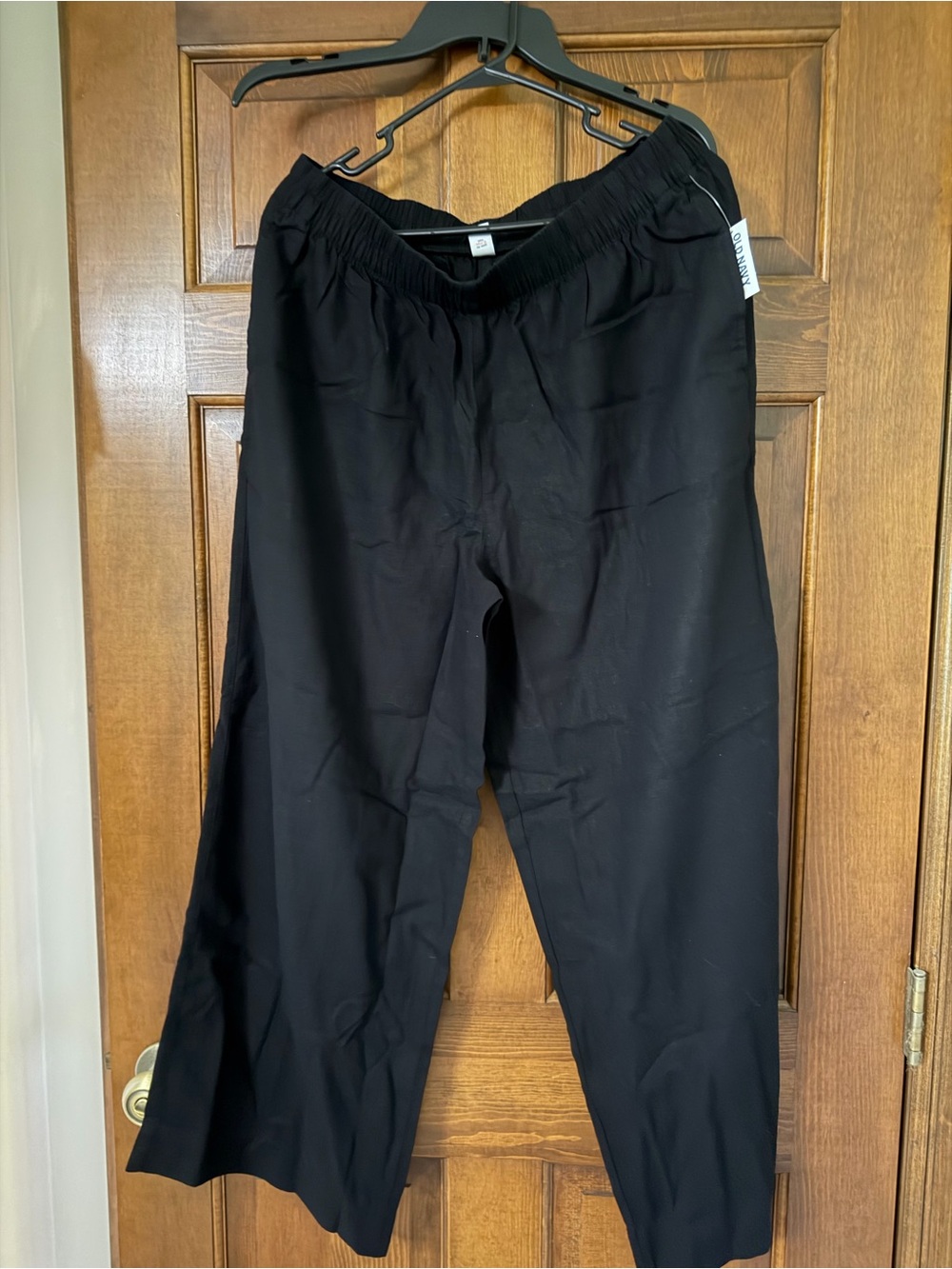 Old Navy Black Elastic-Waist Dress Pants